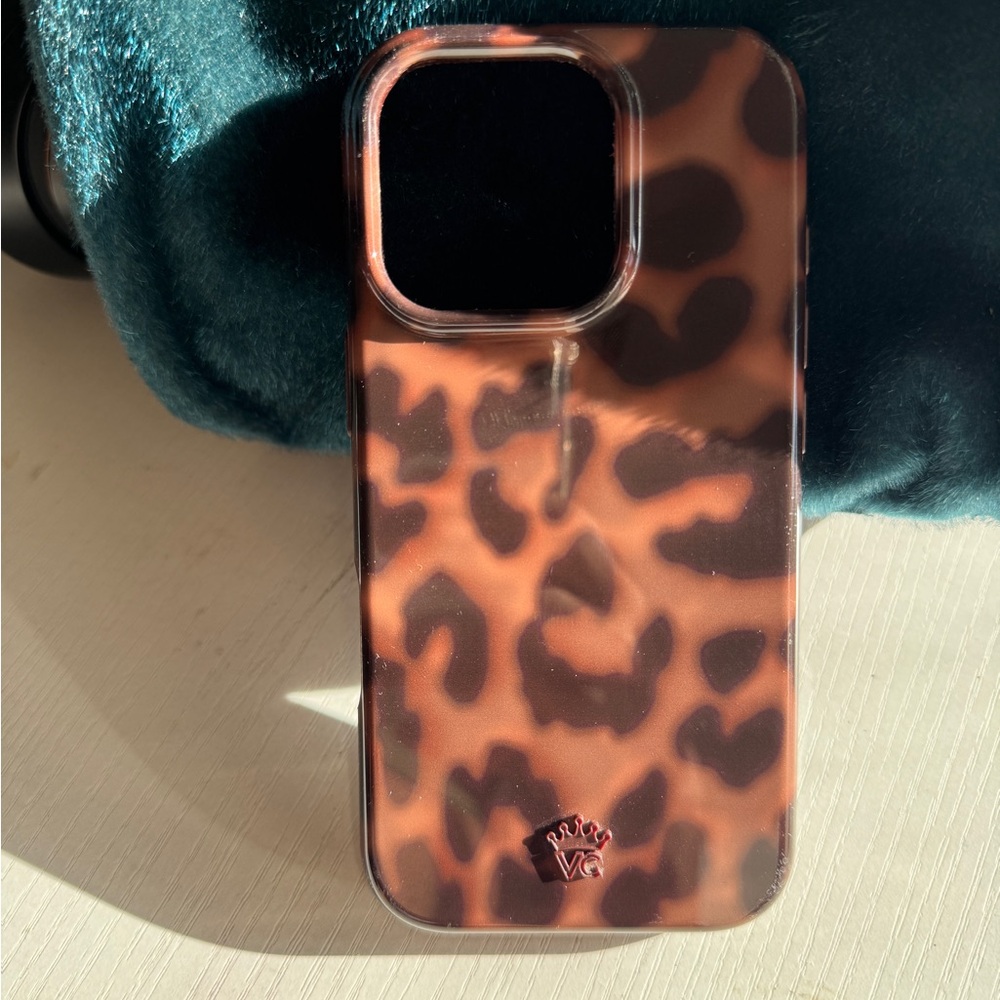 Velvet Caviar Brown Leopard Phone Case